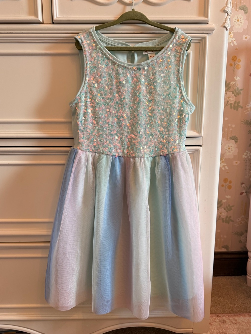 Cat & Jack Girl’s Sequin Tulle Dress